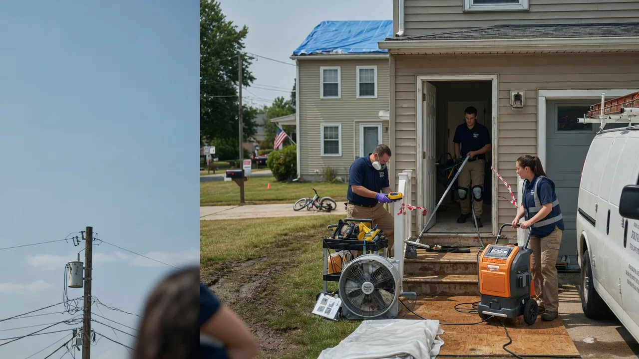 Water Damage Repair in Glasston, ND near me